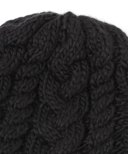 studio CLIP（スタディオクリップ）の「フェイクファー付きリバーシブルニットワッチ（ニットキャップ/ビーニー・レディース・ベージュ/グレー/ライトグレー/アイボリー・FREE）」の14枚目の写真