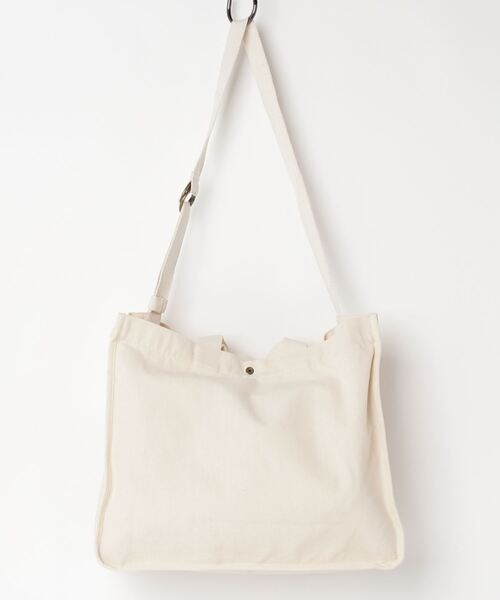 Beauty&Habit（ビューティアンドハビット）の「【Beauty&Habit】キャンバスショルダートートバッグ/2WAY Shoulder Tote Bag A4サイズ（トートバッグ・メンズ・ナチュラル・FREE）」の21枚目の写真