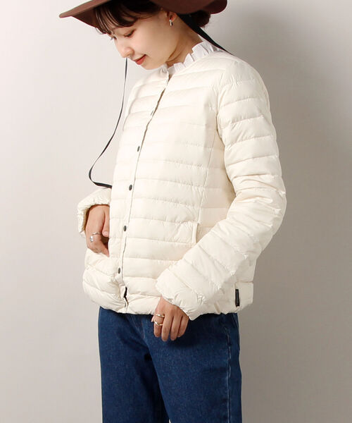 Traditional Weatherwear(トラディショナルウェザーウェア)の「【TRADITIONAL WEATHERWEAR/トラディショナル ウェザーウェア】ARKLEY DOWN PAダウンジャケット #A212CIDCO0168O(ダウンジャケット/コート・レディース・ブラック/グレー/オフホワイト・36/34)」の2枚目の写真