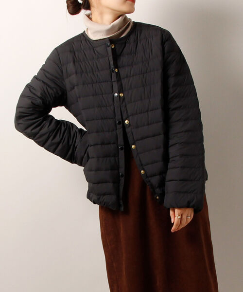 Traditional Weatherwear(トラディショナルウェザーウェア)の「【TRADITIONAL WEATHERWEAR/トラディショナル ウェザーウェア】ARKLEY DOWN PAダウンジャケット #A212CIDCO0168O(ダウンジャケット/コート・レディース・ブラック/グレー/オフホワイト・36/34)」の1枚目の写真