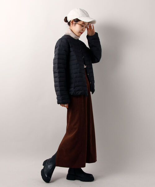 Traditional Weatherwear(トラディショナルウェザーウェア)の「【TRADITIONAL WEATHERWEAR/トラディショナル ウェザーウェア】ARKLEY DOWN PAダウンジャケット #A212CIDCO0168O(ダウンジャケット/コート・レディース・ブラック/グレー/オフホワイト・36/34)」の9枚目の写真