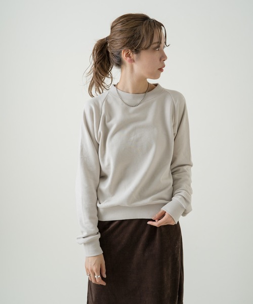 Kastane（カスタネ）の「インドオーガニックコットンスウェット（スウェット・レディース・アイボリー/パープル/ブラウン・FREE）」の16枚目の写真