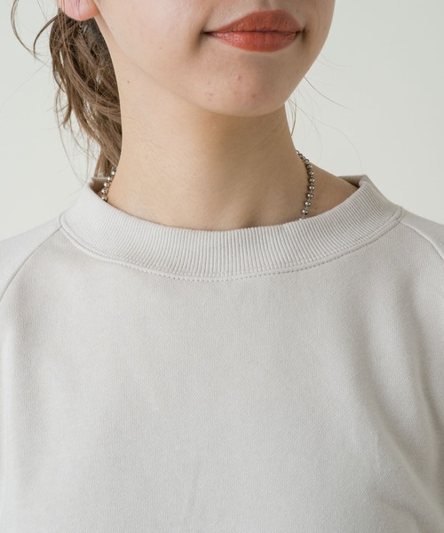 Kastane（カスタネ）の「インドオーガニックコットンスウェット（スウェット・レディース・アイボリー/パープル/ブラウン・FREE）」の12枚目の写真