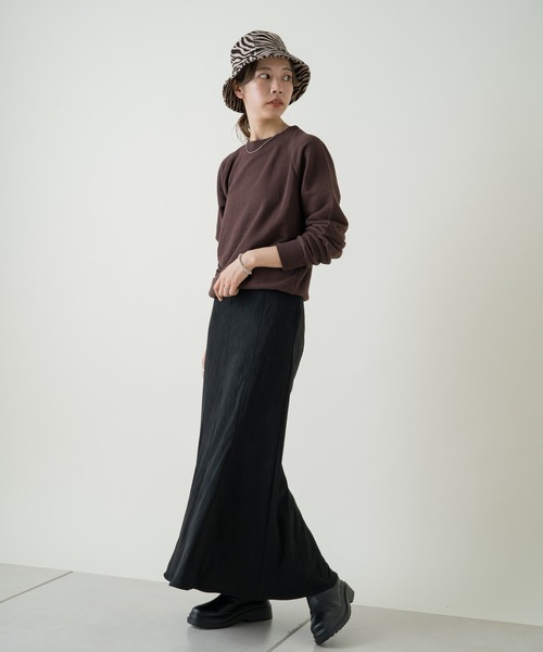 Kastane（カスタネ）の「インドオーガニックコットンスウェット（スウェット・レディース・アイボリー/パープル/ブラウン・FREE）」の15枚目の写真