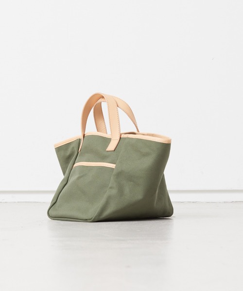 collex(コレックス)の「【Lagom】キャンバストートバッグ small(トートバッグ・レディース・カーキ/アイボリー・フリー)」の21枚目の写真