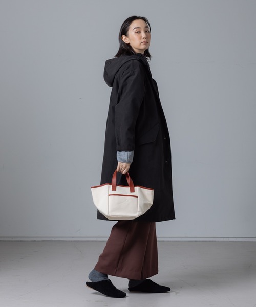 collex(コレックス)の「【Lagom】キャンバストートバッグ small(トートバッグ・レディース・カーキ/アイボリー・フリー)」の13枚目の写真
