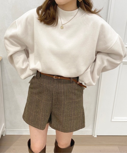 apres jour(アプレジュール)の「モックネックスウェット【ZOZOTOWN限定アイテム】(スウェット・レディース・アイボリー/ブラック/ナチュラル/ダークブルー・X-LARGE/フリー)」の11枚目の写真