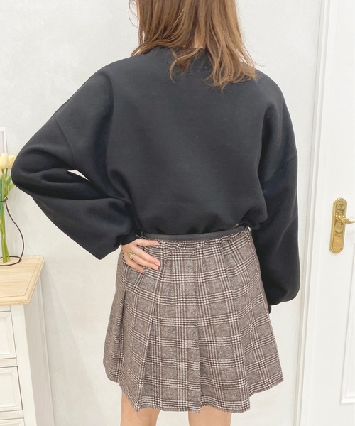 apres jour(アプレジュール)の「モックネックスウェット【ZOZOTOWN限定アイテム】(スウェット・レディース・アイボリー/ブラック/ナチュラル/ダークブルー・X-LARGE/フリー)」の19枚目の写真