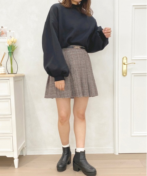 apres jour(アプレジュール)の「モックネックスウェット【ZOZOTOWN限定アイテム】(スウェット・レディース・アイボリー/ブラック/ナチュラル/ダークブルー・X-LARGE/フリー)」の22枚目の写真