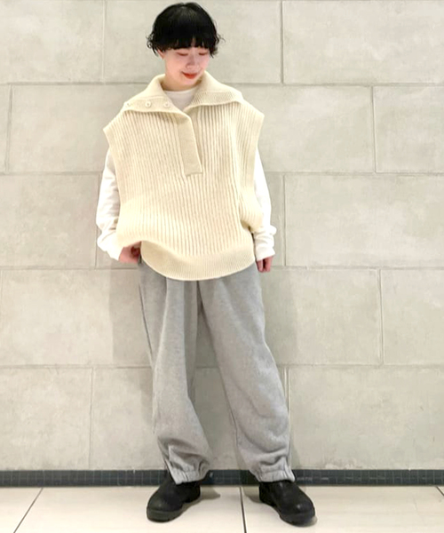 JOURNAL STANDARD LUXE(ジャーナルスタンダード ラックス)の「ソフトジャージー クルーネックプルオーバー(Tシャツ/カットソー・レディース・ホワイト/ブラック/ブラウン・FREE)」の20枚目の写真