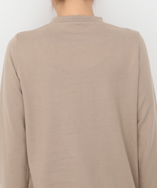 JOURNAL STANDARD LUXE(ジャーナルスタンダード ラックス)の「ソフトジャージー クルーネックプルオーバー(Tシャツ/カットソー・レディース・ホワイト/ブラック/ブラウン・FREE)」の15枚目の写真
