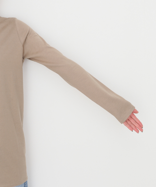 JOURNAL STANDARD LUXE(ジャーナルスタンダード ラックス)の「ソフトジャージー クルーネックプルオーバー(Tシャツ/カットソー・レディース・ホワイト/ブラック/ブラウン・FREE)」の14枚目の写真