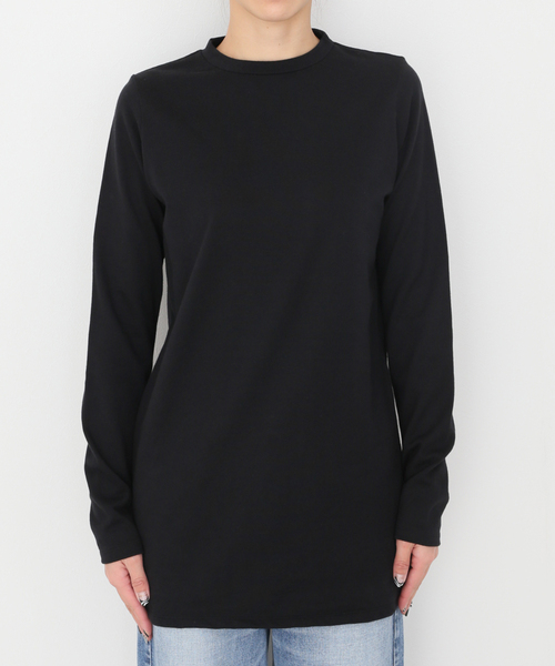 JOURNAL STANDARD LUXE(ジャーナルスタンダード ラックス)の「ソフトジャージー クルーネックプルオーバー(Tシャツ/カットソー・レディース・ホワイト/ブラック/ブラウン・FREE)」の10枚目の写真