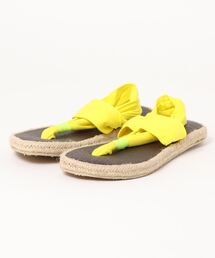 トングサンダル」に該当するイエロー/黄色系のファッション通販 - ZOZOTOWN