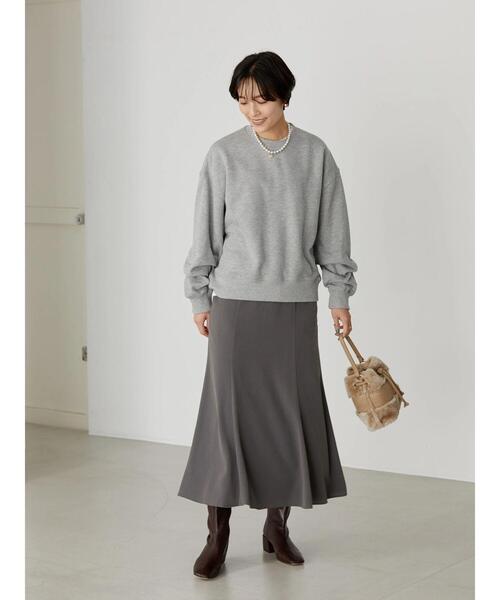 AMERICAN HOLIC(アメリカンホリック)の「袖タック裏毛プルオーバー(Tシャツ/カットソー・レディース・グレー系その他/オフホワイト・M/L)」の19枚目の写真