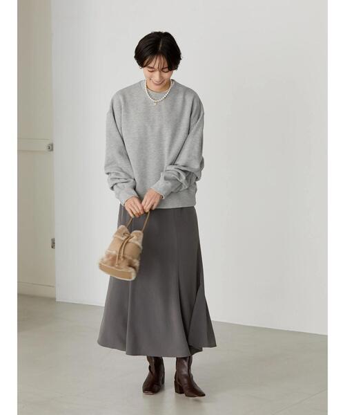 AMERICAN HOLIC(アメリカンホリック)の「袖タック裏毛プルオーバー(Tシャツ/カットソー・レディース・グレー系その他/オフホワイト・M/L)」の20枚目の写真
