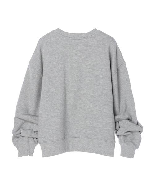 AMERICAN HOLIC(アメリカンホリック)の「袖タック裏毛プルオーバー(Tシャツ/カットソー・レディース・グレー系その他/オフホワイト・M/L)」の22枚目の写真