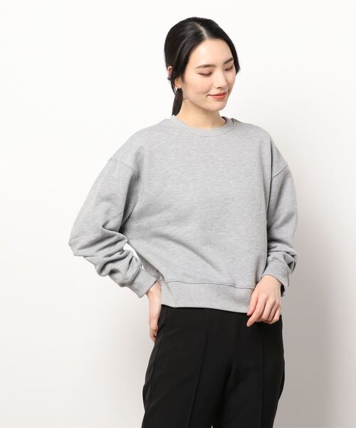 AMERICAN HOLIC(アメリカンホリック)の「袖タック裏毛プルオーバー(Tシャツ/カットソー・レディース・グレー系その他/オフホワイト・M/L)」の15枚目の写真