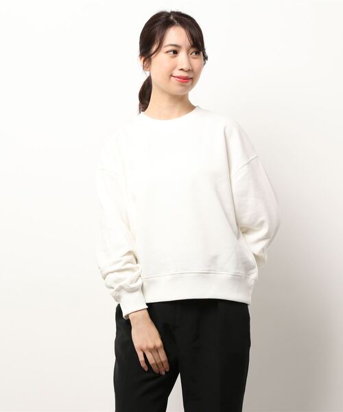 AMERICAN HOLIC(アメリカンホリック)の「袖タック裏毛プルオーバー(Tシャツ/カットソー・レディース・グレー系その他/オフホワイト・M/L)」の16枚目の写真
