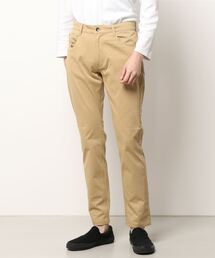 セマンティックデザイン/semantic design ストレッチ 尾錠付きスリムパンツ