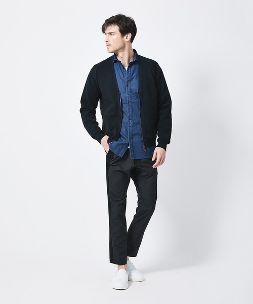 junhashimoto（ジュンハシモト）の「P19 ACTIVE SLIM PANT（その他パンツ・メンズ・カーキ/ブラック・3/4/5/2）」の3枚目の写真