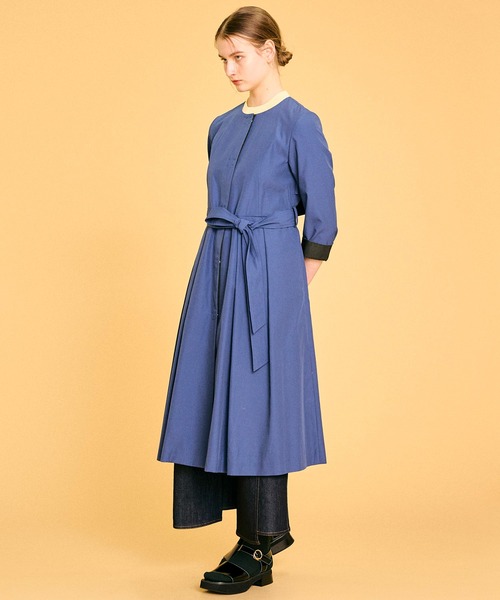 LANVIN en Bleu（ランバンオンブルー）の「シャンブレーツイルドレス 