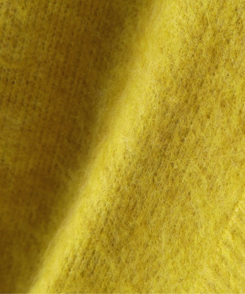 N.（N. Natural Beauty Basic）（エヌエヌナチュラルビューティーベーシック）の「ムジジャガードニットカーディガン（カーディガン/ボレロ・レディース・グレー/イエロー/パープル・MEDIUM）」の22枚目の写真