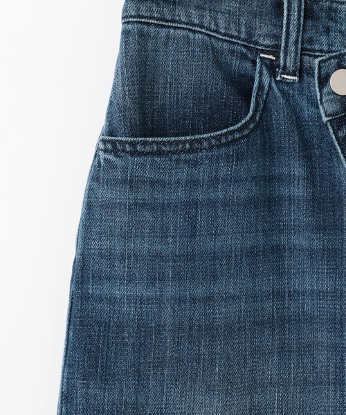 WHEIR（ウェア）の「WHEIR クロスストレートデニムパンツ（デニムパンツ・レディース・ダークインディゴブルー/ライトインディゴブルー/ワンウォッシュ・23/24/25/26/27）」の7枚目の写真