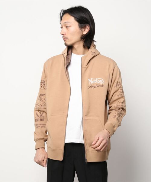 パーカー Norton ノートン のパーカー 撥水フルジップパーカー を購入できます Mac House トップス 撥水フルジップパーカー パーカー Norton ノートン のファッション 正規店
