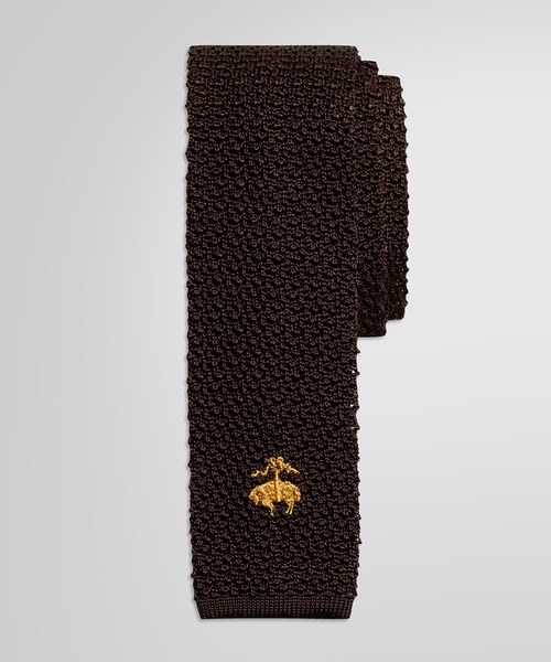 BROOKS BROTHERS（ブルックスブラザーズ）の「GF シルクソリッドニットタイ（ネクタイ・メンズ・ブラック/パープル/ブラウン・ONE SIZE）」の5枚目の写真