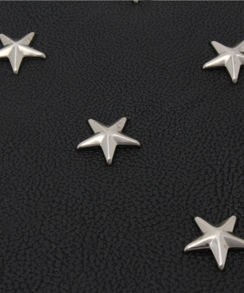 WEGO(ウィゴー)の「WEGO/スタースタッズクラッチバッグ(クラッチバッグ・メンズ・ブラック・FREE)」の6枚目の写真