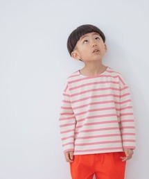 LOWRYS FARM | オーガニックボーダーＬＳ　264184(Tシャツ/カットソー)
