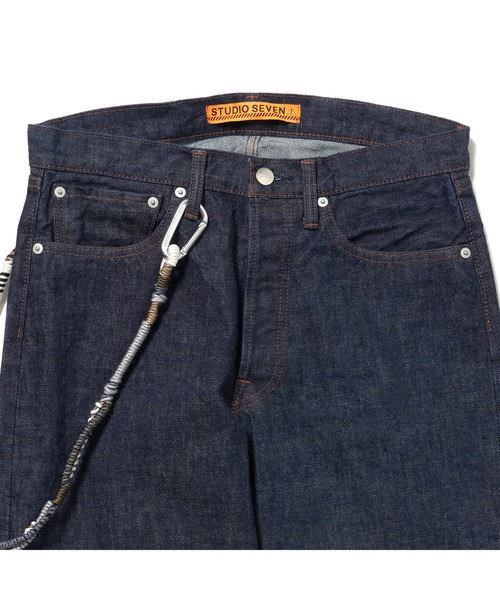 STUDIO SEVEN(スタジオ セブン)の「7Cross EMB Denim Pants【STUDIOSEVEN/スタジオセブン】(デニムパンツ・メンズ・インディゴブルー・MEDIUM/LARGE/X-LARGE)」の3枚目の写真