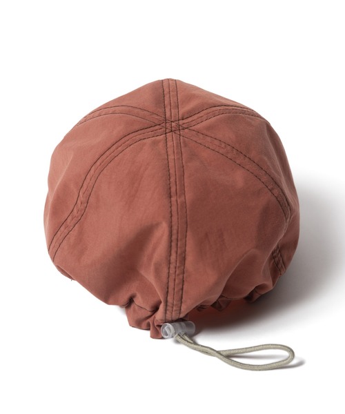 LAYMEE(レイミー)の「CAP / キャップ【ネルソン彩子 コラボレーション】(キャップ・レディース・ネイビー/テラコッタ・FREE)」の7枚目の写真