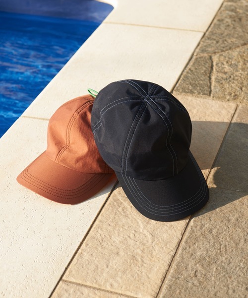 LAYMEE(レイミー)の「CAP / キャップ【ネルソン彩子 コラボレーション】(キャップ・レディース・ネイビー/テラコッタ・FREE)」の17枚目の写真