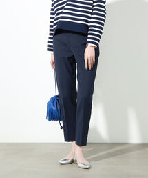 美脚カラーウォッシャブルパンツ