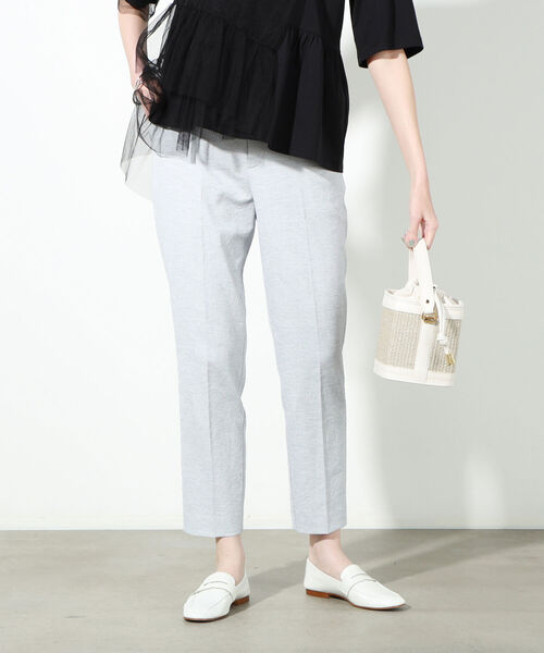 NOLLEY’S（ノーリーズ）の「美脚カラーウォッシャブルパンツ（その他パンツ・レディース・ホワイト系その他4/ホワイト/ピンク/ライトブルー/ネイビー・38/34/36）」の3枚目の写真