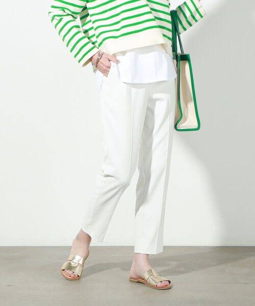 NOLLEY’S（ノーリーズ）の「美脚カラーウォッシャブルパンツ（その他パンツ・レディース・ホワイト系その他4/ホワイト/ピンク/ライトブルー/ネイビー・38/34/36）」の8枚目の写真