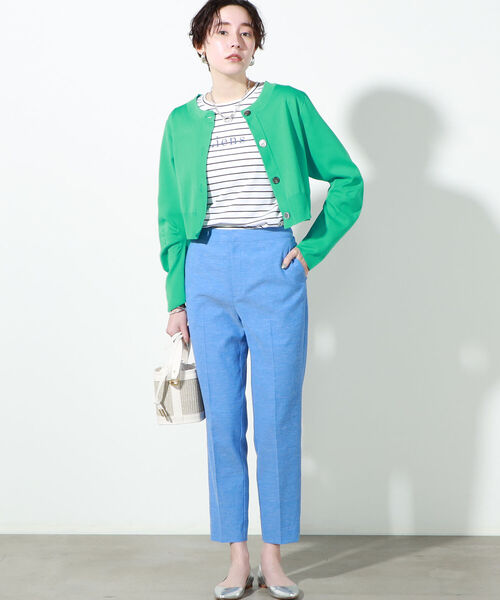 NOLLEY’S（ノーリーズ）の「美脚カラーウォッシャブルパンツ（その他パンツ・レディース・ホワイト系その他4/ホワイト/ピンク/ライトブルー/ネイビー・38/34/36）」の11枚目の写真