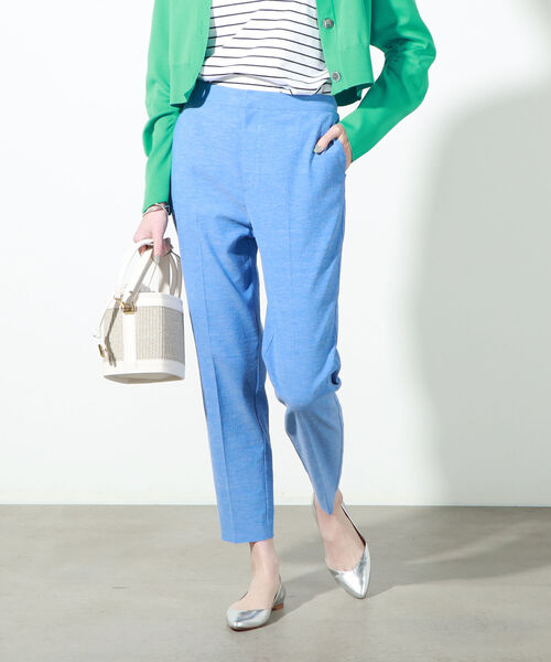 NOLLEY’S（ノーリーズ）の「美脚カラーウォッシャブルパンツ（その他パンツ・レディース・ホワイト系その他4/ホワイト/ピンク/ライトブルー/ネイビー・38/34/36）」の14枚目の写真