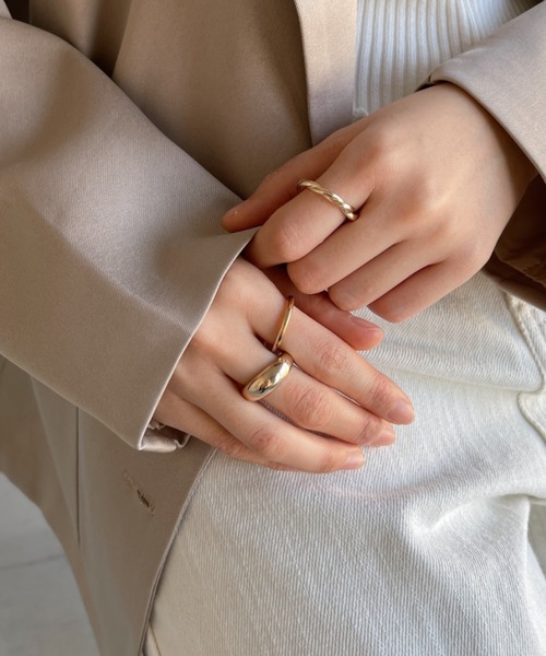 未使用 3個セット! 70年代 ジュエリー リング マクドナルド 指輪