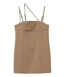 【CLANE/クラネ】SLANT BUSTIER/スラントビスチェ 12122-4032