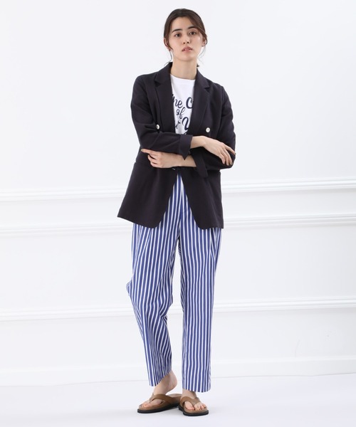 INED（イネド）の「ダブルブレストジャケット（テーラードジャケット・レディース・ネイビー・9号/7号/11号）」の13枚目の写真