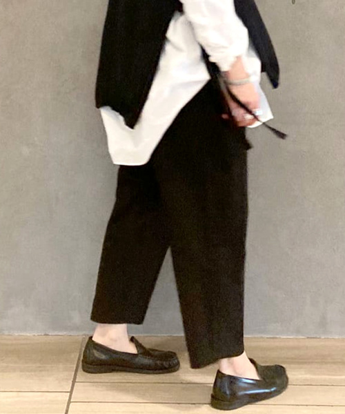 JOURNAL STANDARD LUXE（ジャーナルスタンダード　ラックス）の「C/L バフ グランディパンツ◆（その他パンツ・レディース・ブラック/ベージュ/イエロー・SMALL/MEDIUM/LARGE）」の2枚目の写真