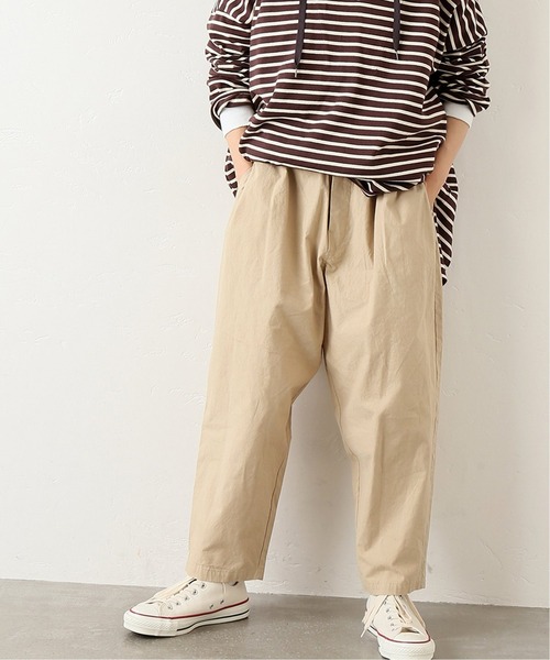 JOURNAL STANDARD LUXE（ジャーナルスタンダード　ラックス）の「C/L バフ グランディパンツ◆（その他パンツ・レディース・ブラック/ベージュ/イエロー・SMALL/MEDIUM/LARGE）」の9枚目の写真