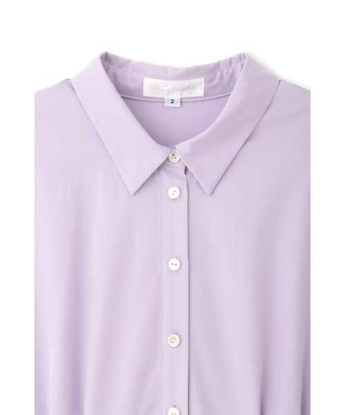 JILL STUART（ジルスチュアート）の「◆フィデルシャツワンピース（シャツワンピース・レディース・パープル/ホワイト・0/2）」の17枚目の写真