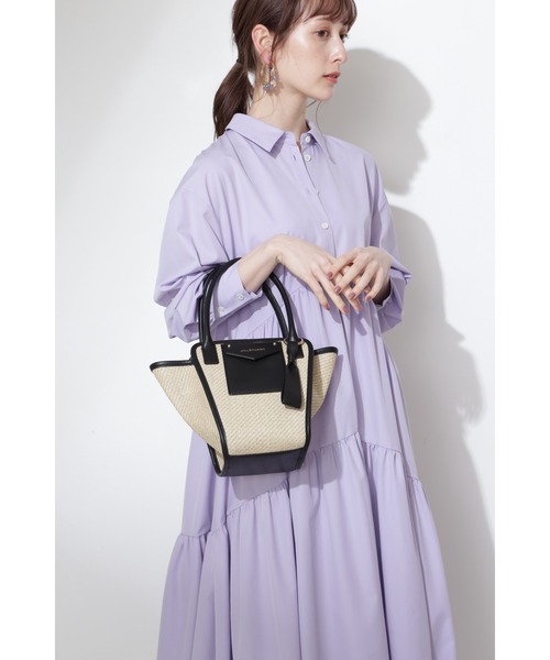 JILL STUART（ジルスチュアート）の「◆フィデルシャツワンピース（シャツワンピース・レディース・パープル/ホワイト・0/2）」の7枚目の写真