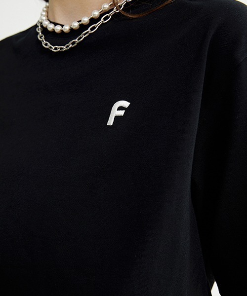 Fano Studios（ファノ ストゥディオズ）の「【Fano Studios】One point embroidery color T-shirt FC22S044（Tシャツ/カットソー・レディース・ブラック/アイボリー・S/L/M）」の6枚目の写真