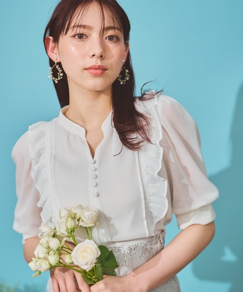 NOELA（ノエラ）の「パフフリルブラウス（シャツ/ブラウス）」 - WEAR