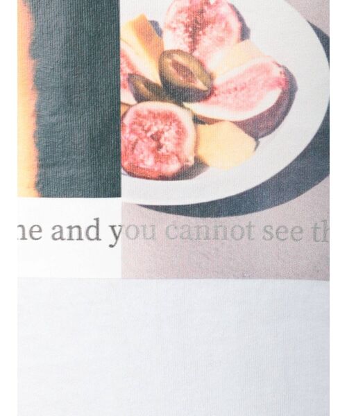 MURUA（ムルーア）の「ブロックフォトTシャツ（Tシャツ/カットソー・レディース・ダークグレー/オレンジ/ホワイト・FREE）」の18枚目の写真